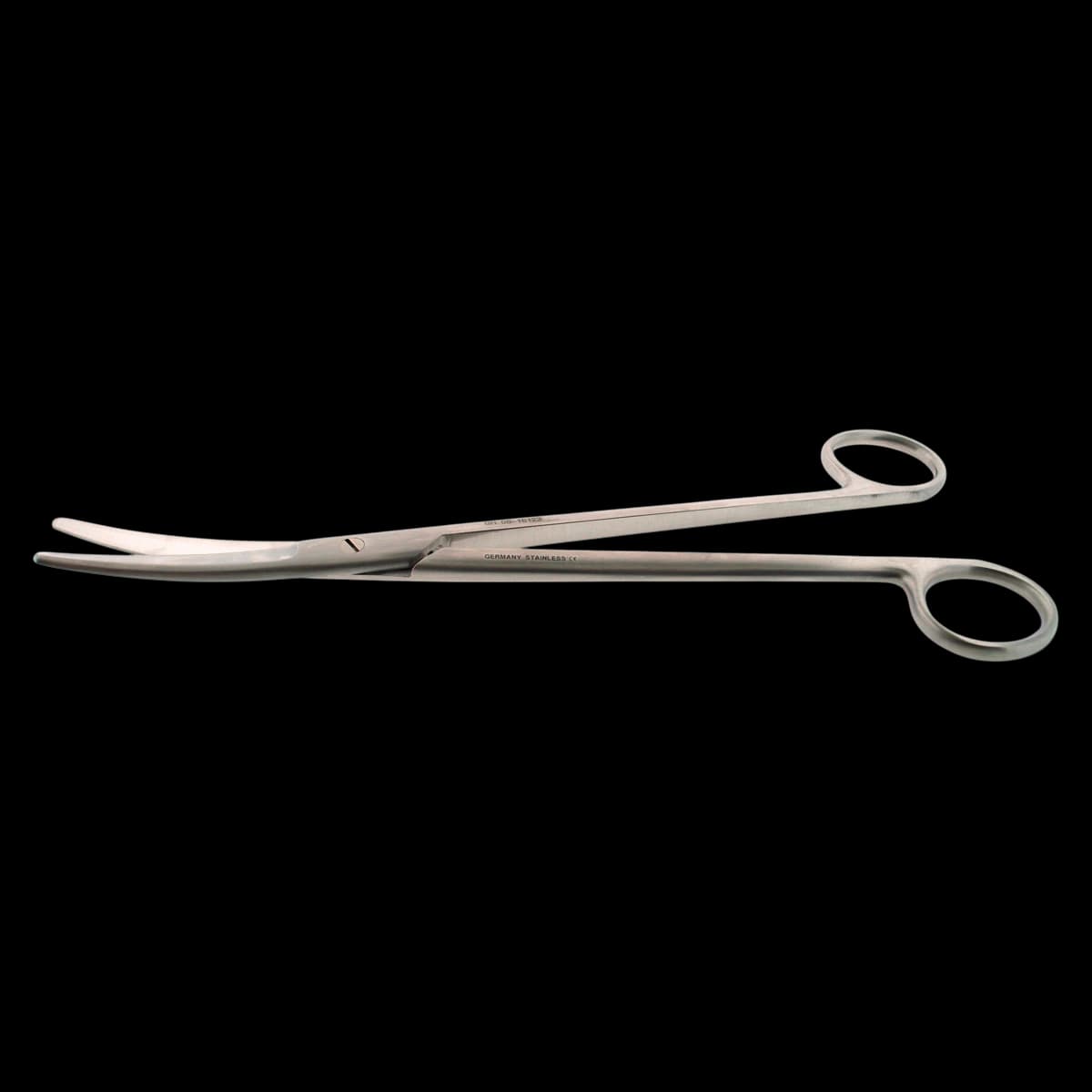 Mayo Scissors, Curved, 9" Stainless Steel, Autoclavable, Reusable, Each - Scissor Mayo Curved - Image 1