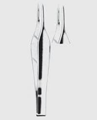 Henry Schein Feilchenfeld Splinter Forceps, 3" Stainless Steel, Autoclavable, Each - Forcep Feilchenfeld Splinter - Image 1