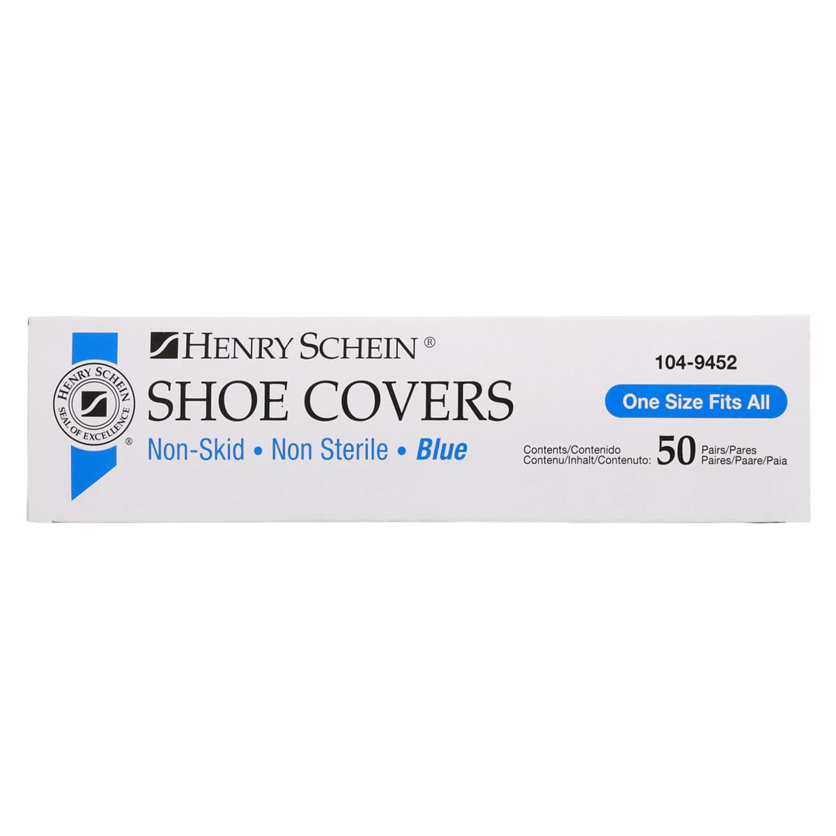 Criterion Cover Shoe, Blue, One Size Fits Most, Polypropylene, Non-Sterile, 50 Pair/Box thumbnail 6