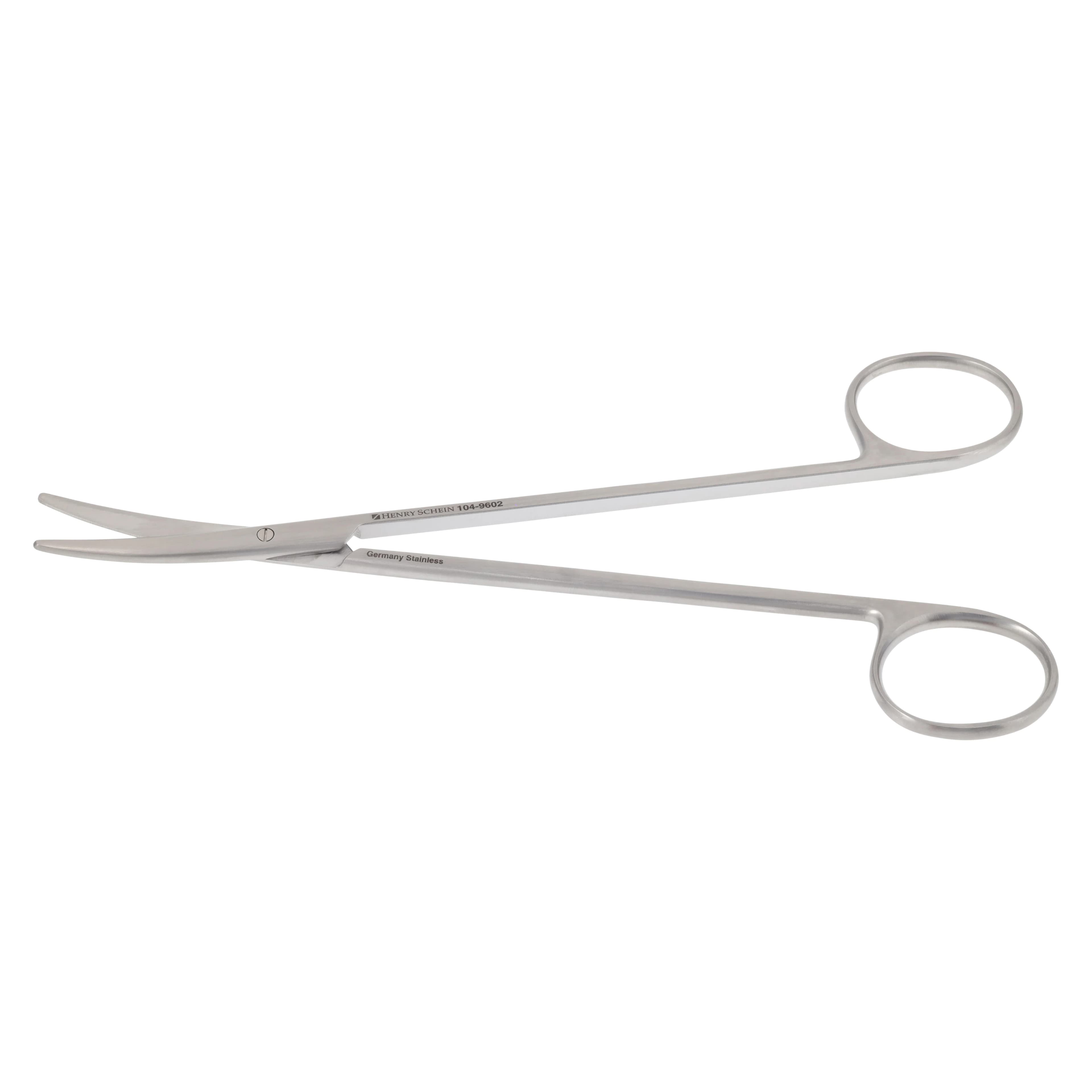 Henry Schein SuperCut Metzenbaum Scissors, Curved, 7", Stainless Steel, Each - Scissors Metzenbaum Delicate - Image 1