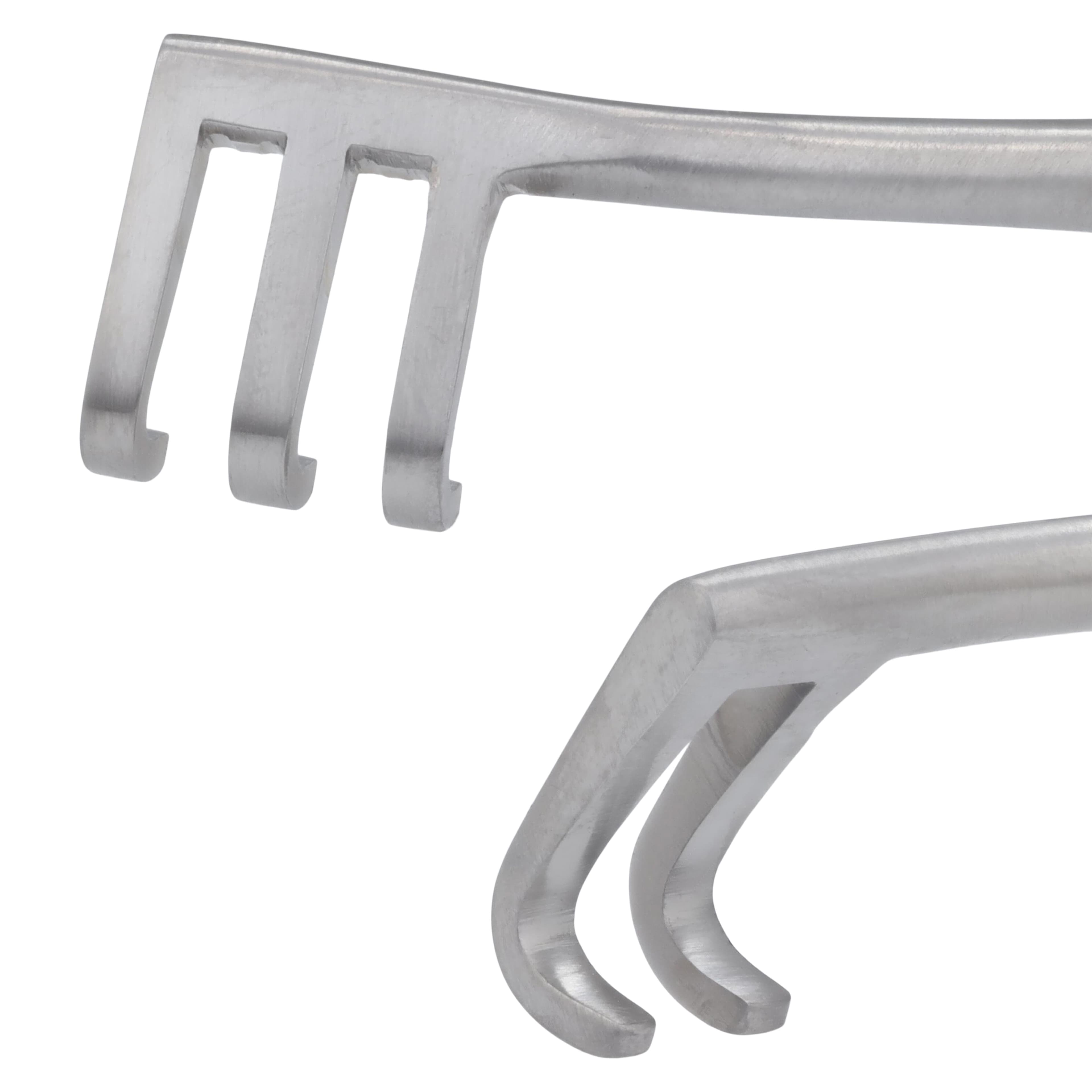 Henry Schein Weitlaner Retractor, 4", Stainless Steel, Blunt 2x3 Teeth thumbnail 4