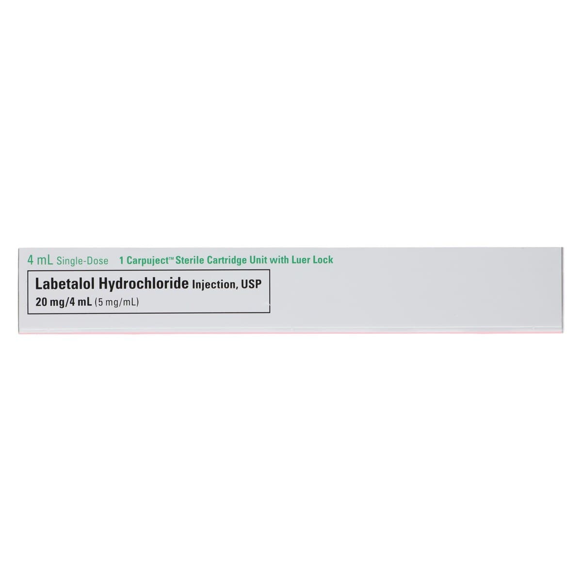 Labetalol HCl Injection 5mg/mL Carpuject LL Syringe, 4mL, 10/Package thumbnail 7