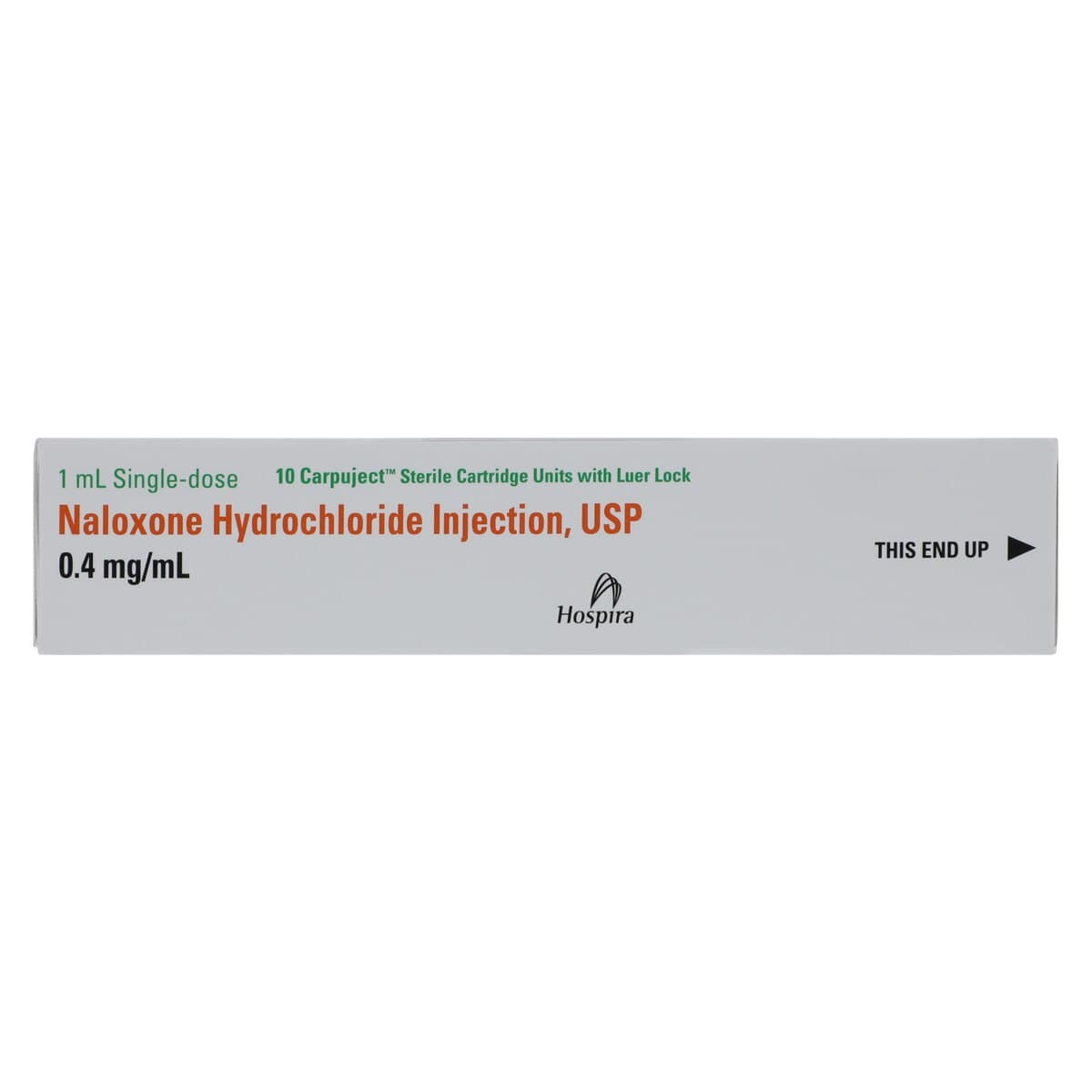 Naloxone HCl Injection 0.4 mg/mL, Carpuject Syringe, 1 mL, No Needle (Pfizer Injectables) thumbnail 4