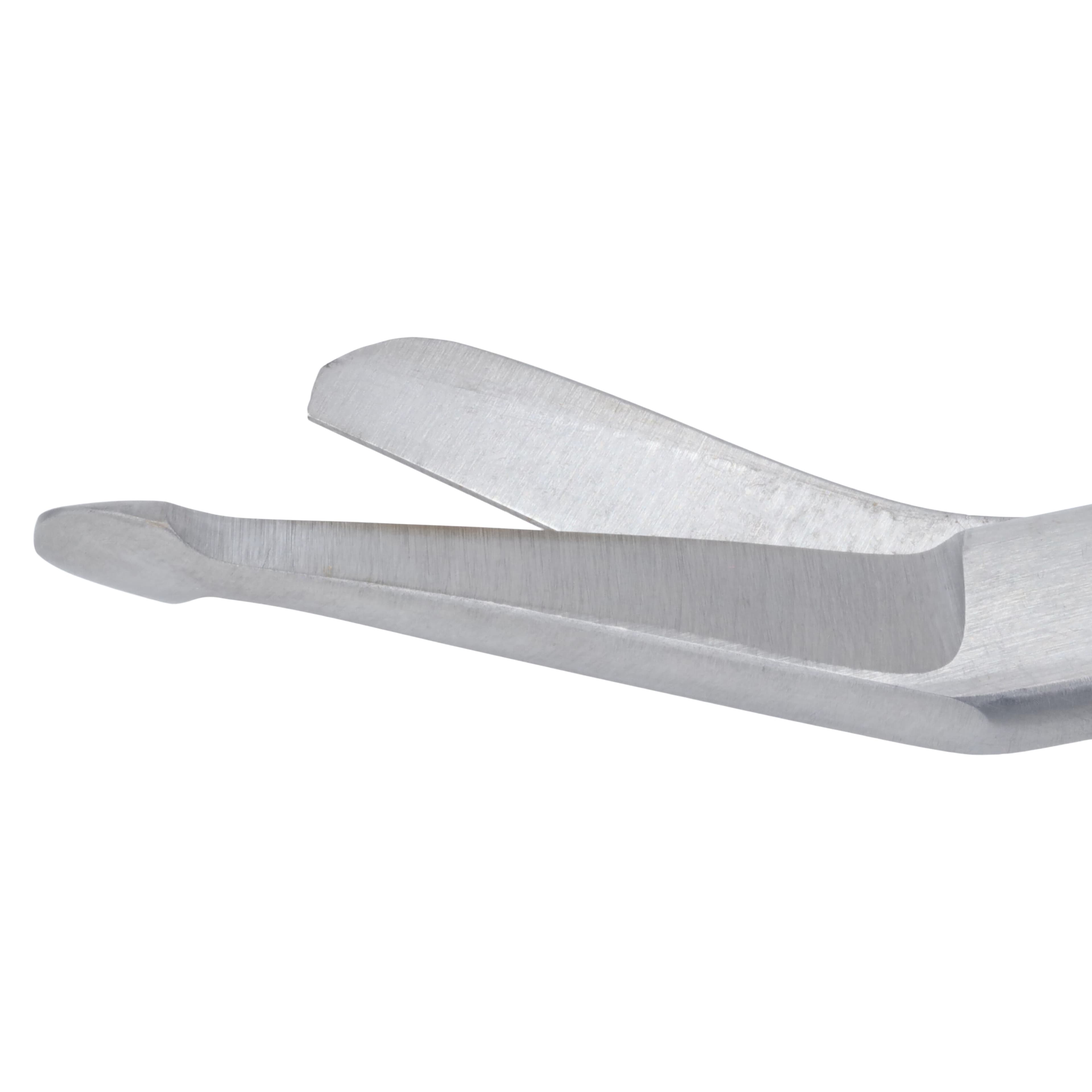 Henry Schein Lister Bandage Scissors, Angled, 3-1/2" Stainless Steel, Each thumbnail 3