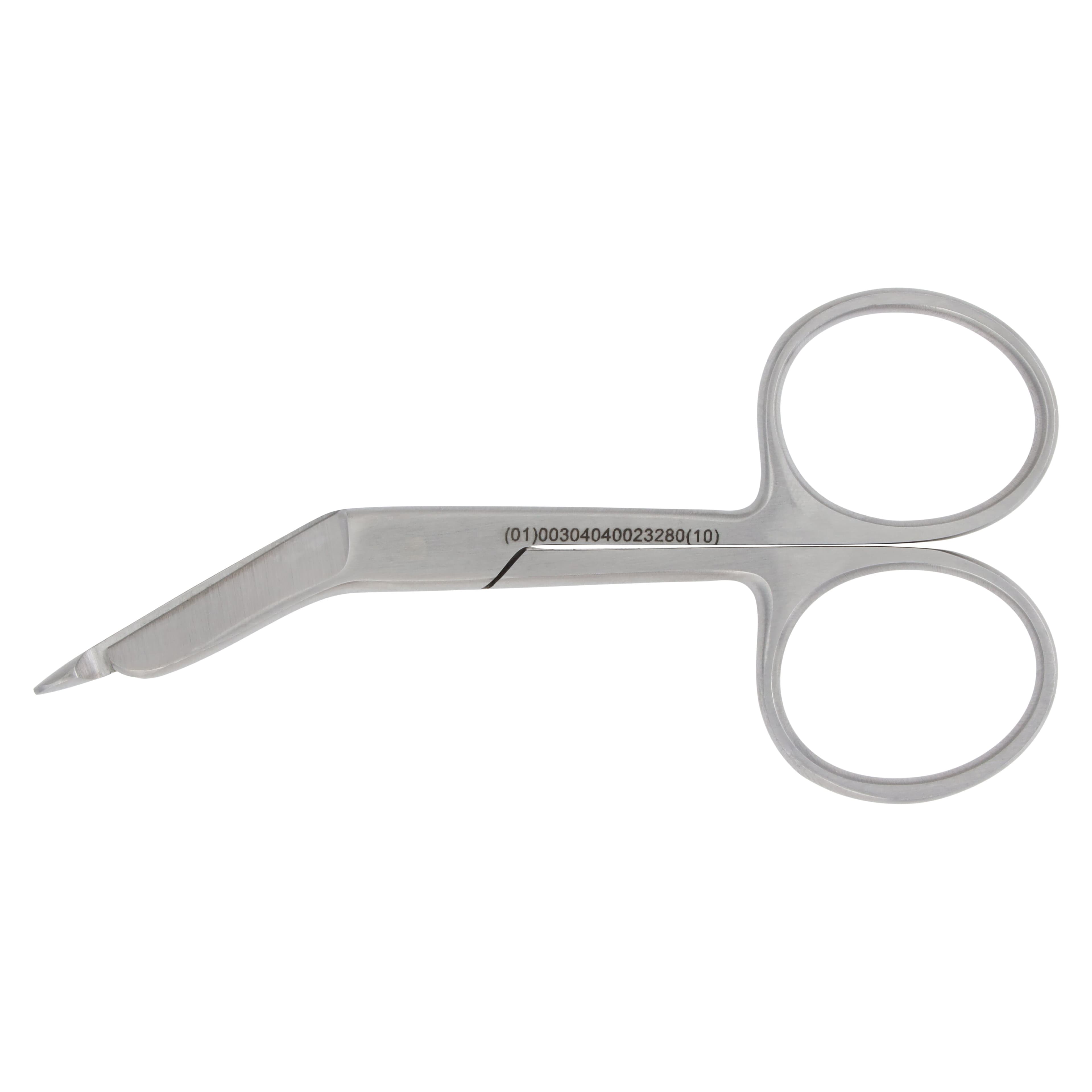 Henry Schein Lister Bandage Scissors, Angled, 3-1/2" Stainless Steel, Each thumbnail 5