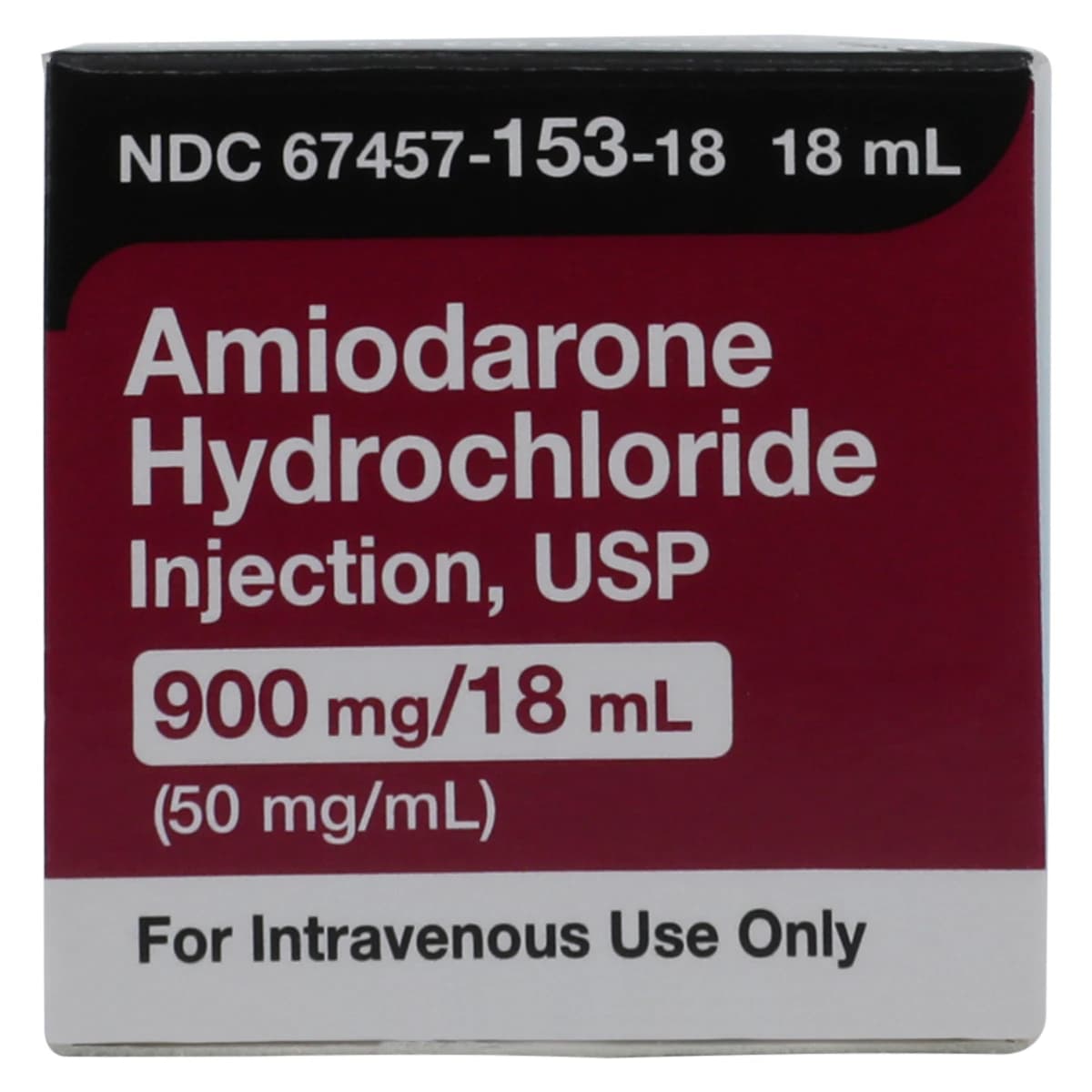 Amiodarone HCl Injection, 50 mg/mL, Single-Dose Vial, 18 mL, Mylan thumbnail 3