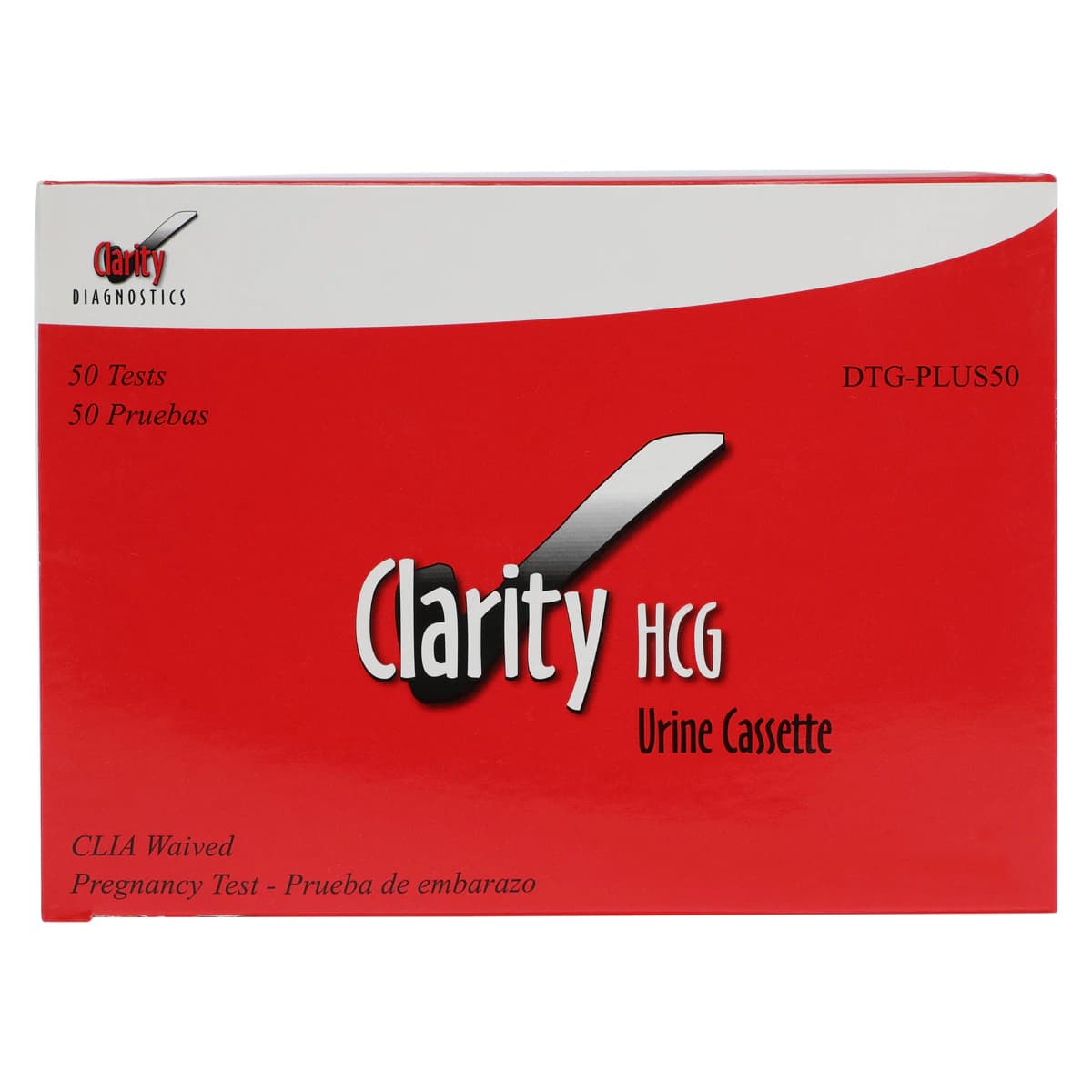 Clarity Plus hCG Urine Pregnancy Test Cassette, CLIA Waived, 50/Box thumbnail 5