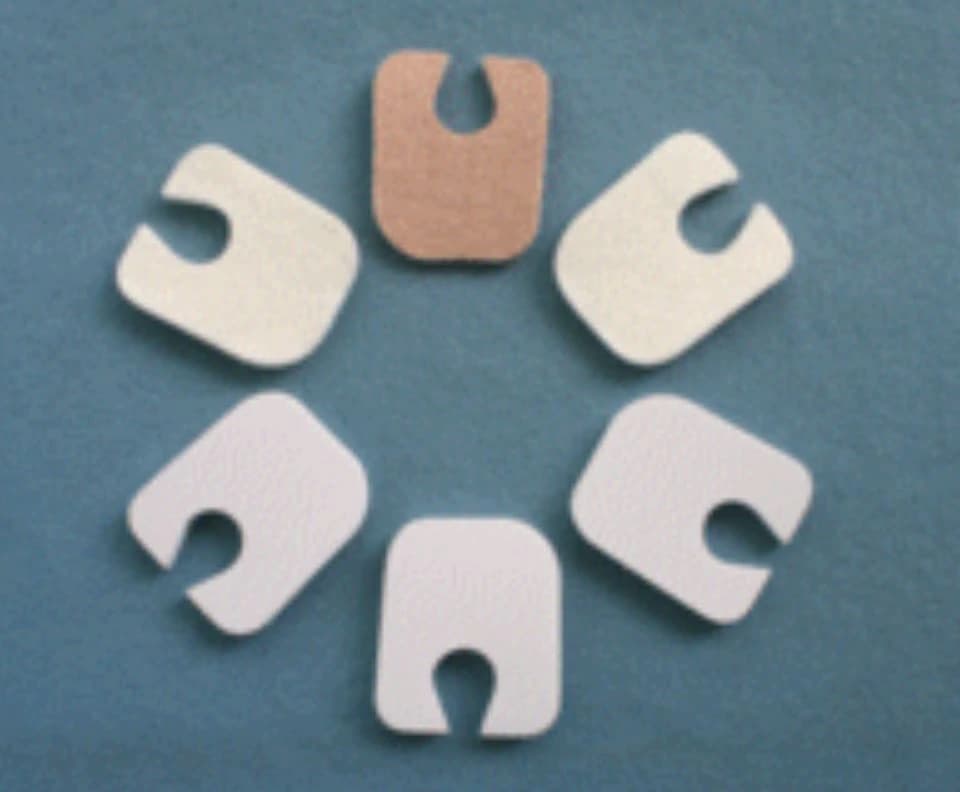 Pedia-Pad Orthopedic Toe Felt, 1/8" Thick, White, TP-18 thumbnail 2