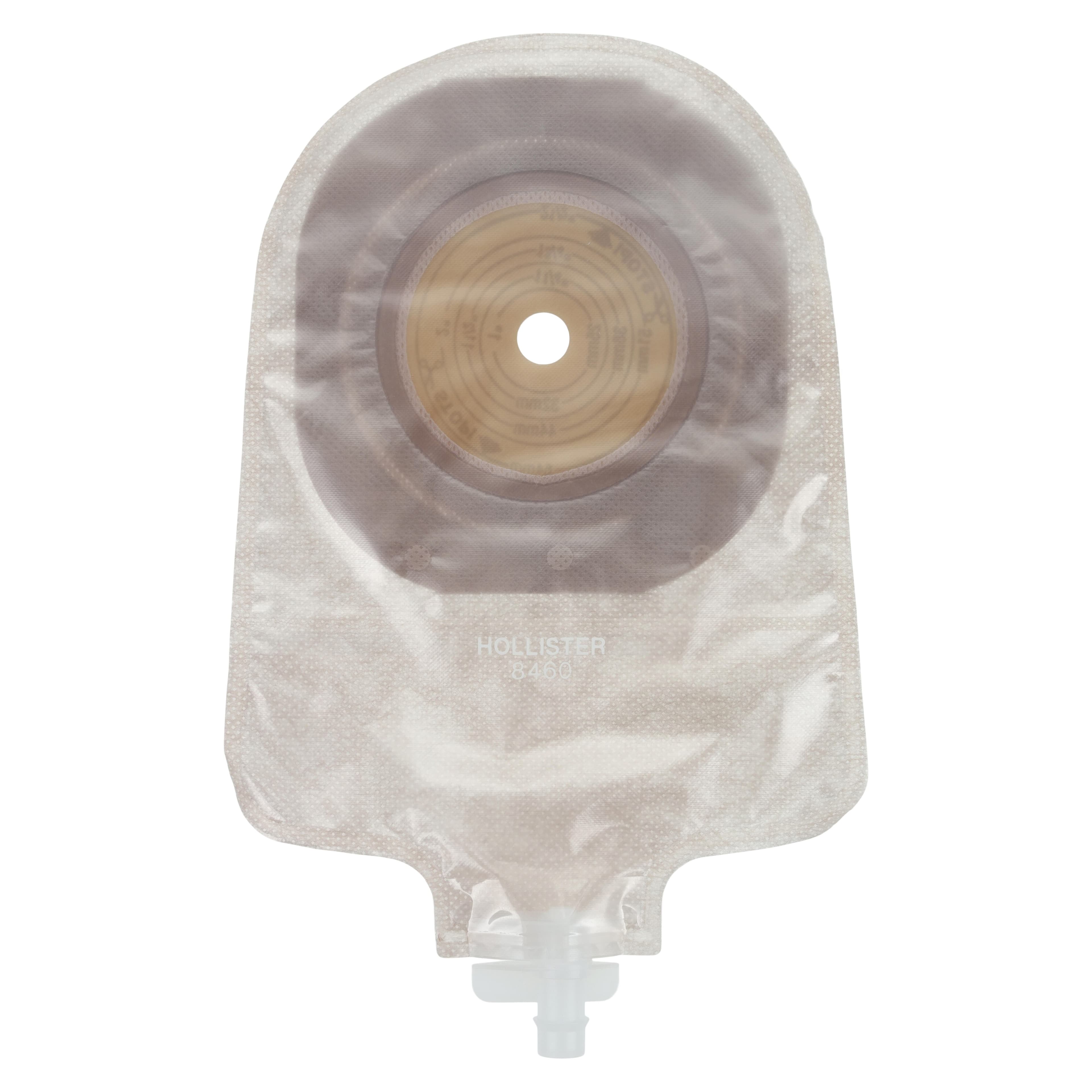 Hollister Premier 1-Piece Urostomy Pouch, Transparent, Cut-To-Fit, 2-1/2" Flange thumbnail 2