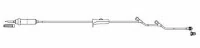 Codan IV Administration Set, Non-Vented, 2 Y-Injection Sites, 77" Spin Luer Lock, 20 Drops/mL, 50/Case - IV Set NonVented - Image 1