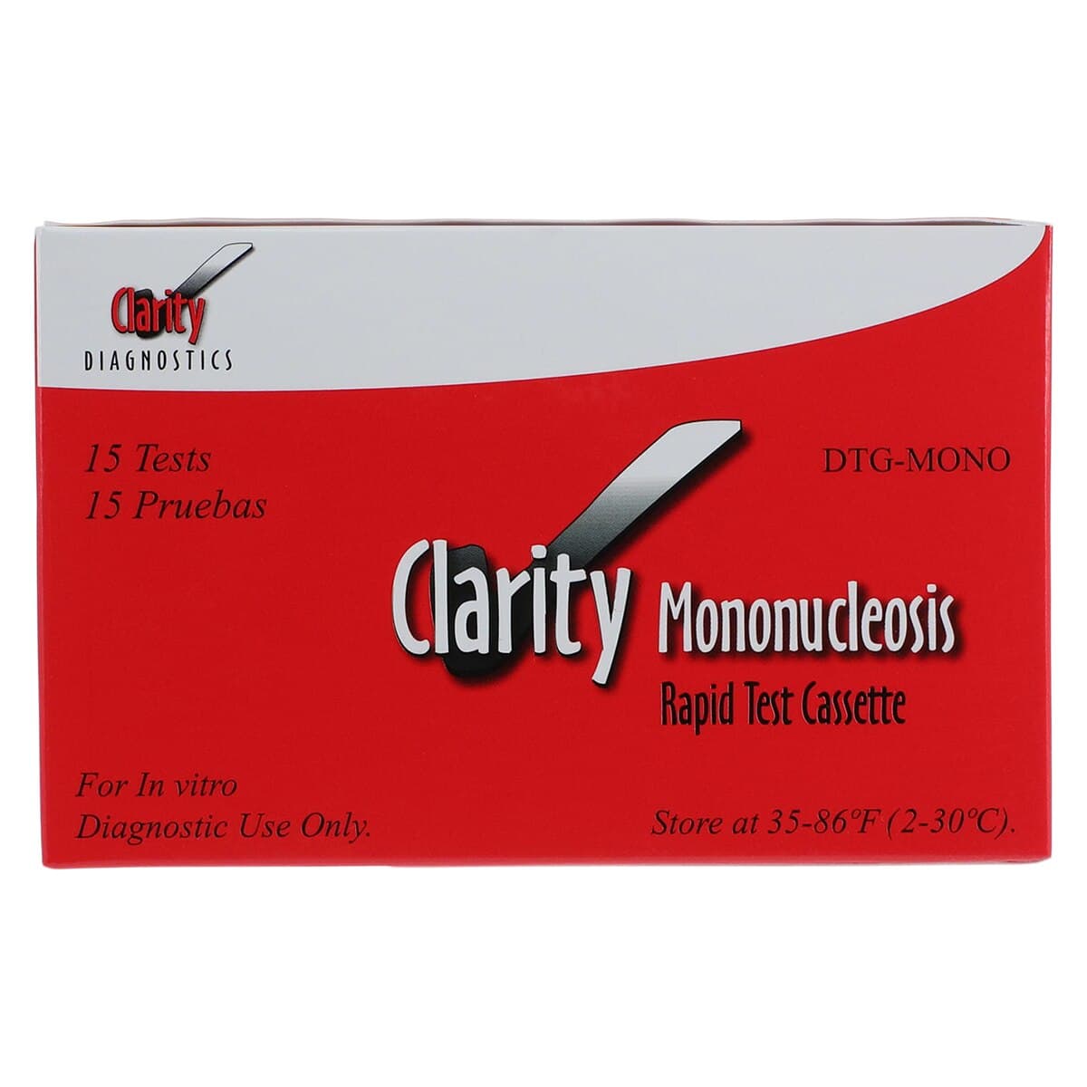 Clarity Mononucleosis Rapid Test Kit, CLIA Waived, Whole Blood, 15 Tests/Box thumbnail 8