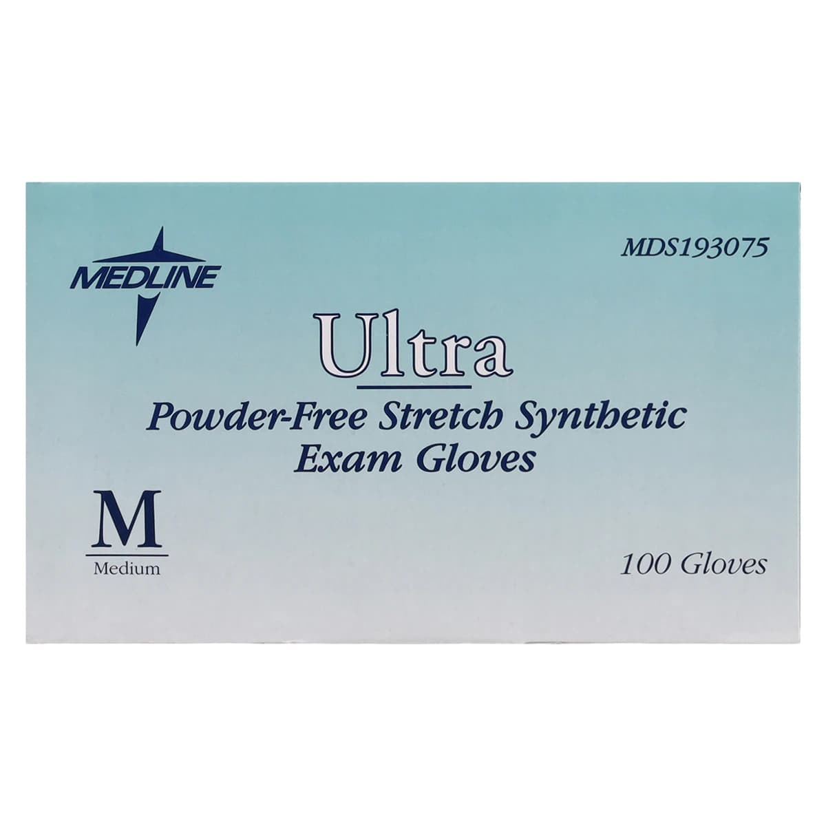 Medline Ultra PF Vinyl Examination Gloves, Powder Free, Non-Sterile, Medium, White thumbnail 4