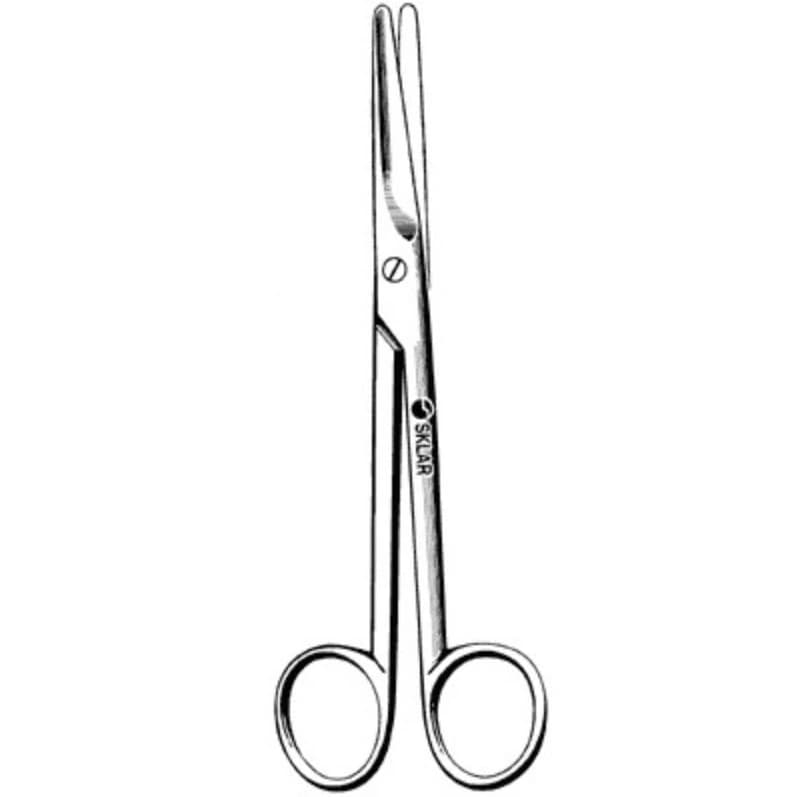 Sklar Mayo Dissecting Scissors, Straight, 5-1/2", Stainless Steel, Non-Sterile, Reusable - Scissor Mayo Diss Str Del - Image 1