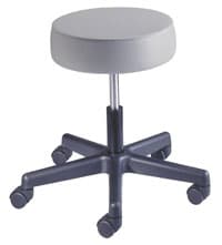 Brewer Value Plus Exam Stool, Spinlift 5-Leg, Burgundy, 250 lb Capacity - Stool Exam Spinlift 5-Leg - Image 1