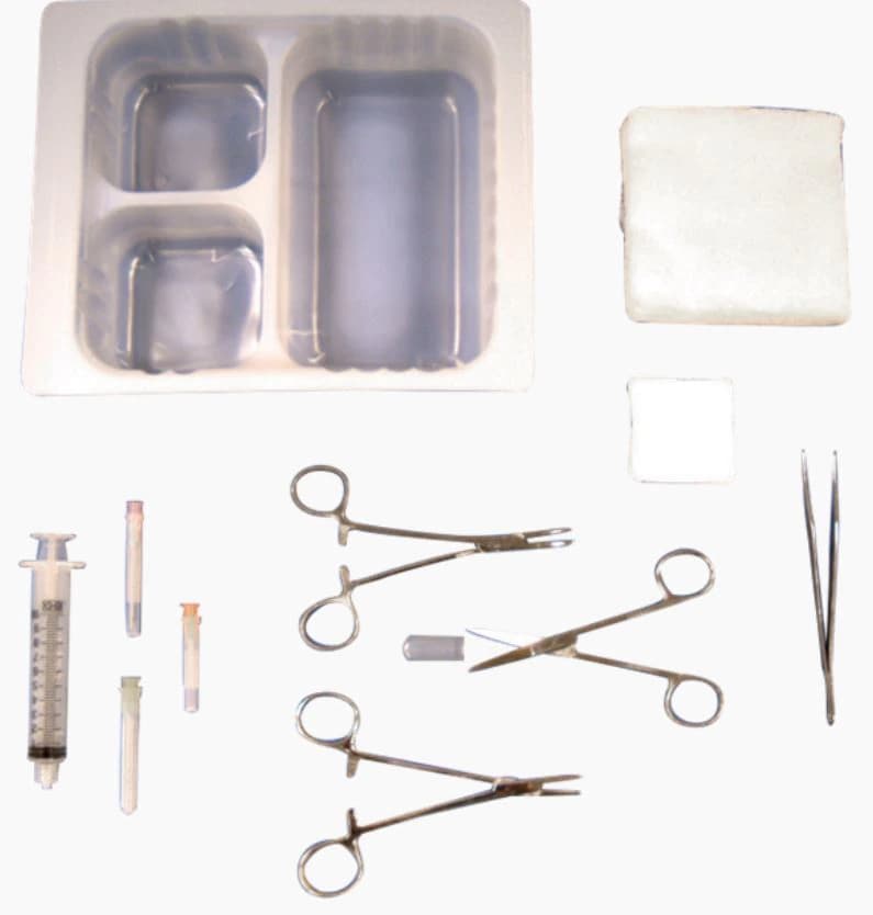 DeRoyal Laceration Tray - Tray Laceration - Image 1