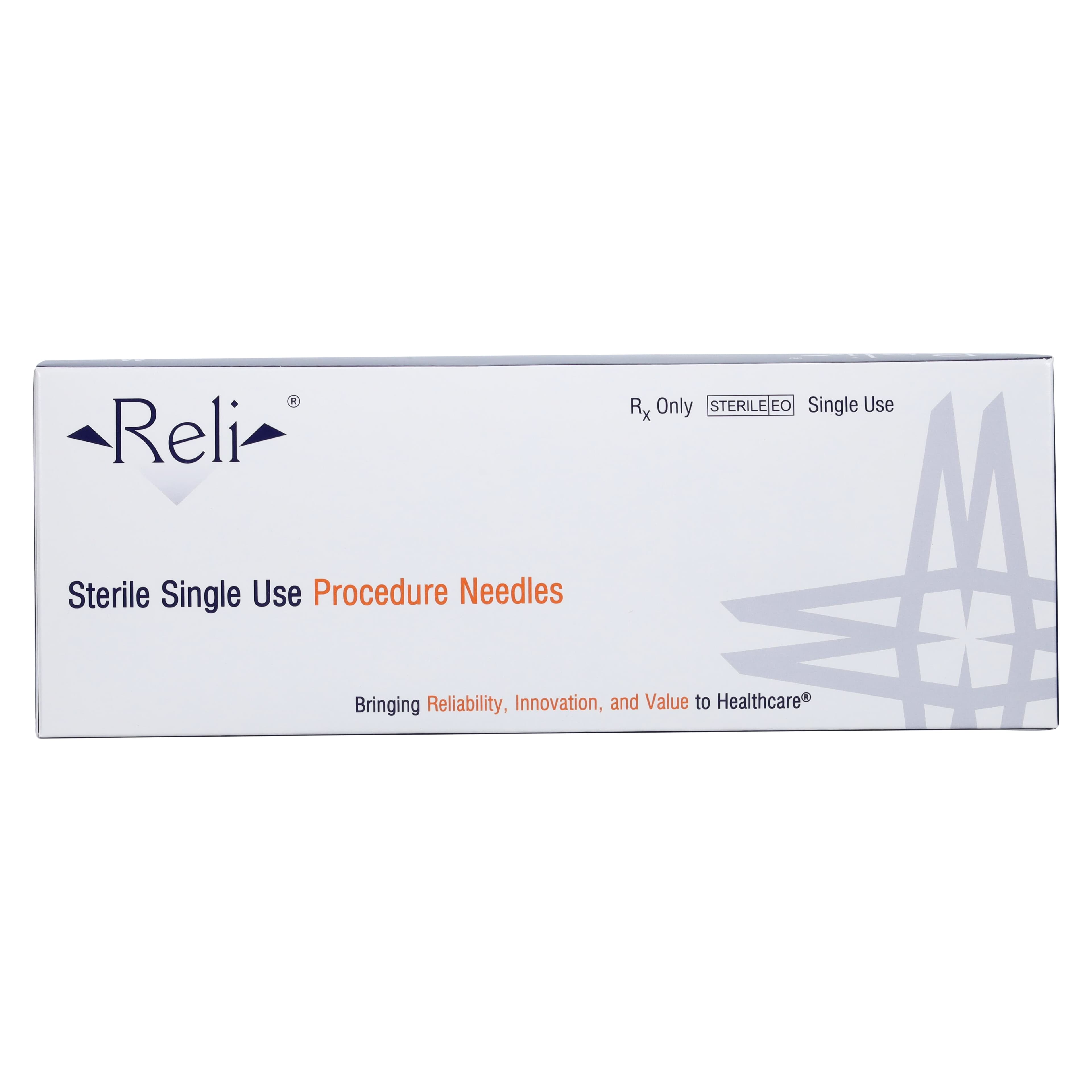 Myco Medical Reli Quincke Point Spinal Needle, 25G x 5", Orange, Sterile, 25/Bx, SN25G501 thumbnail 8