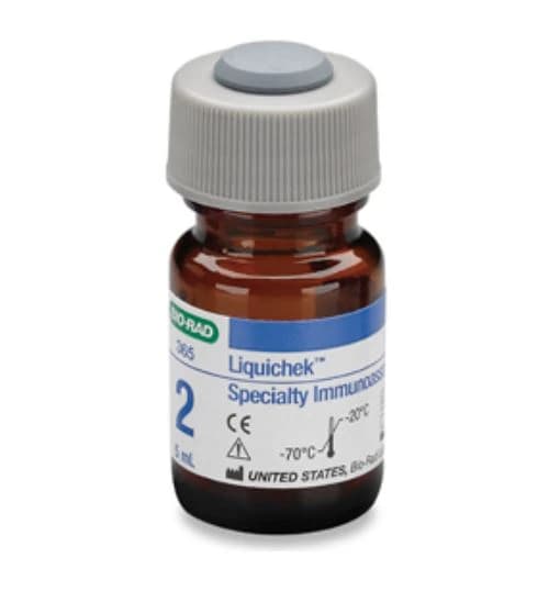 Bio-Rad Liquichek Specialty Immunoassay Control Level 2, 6 x 5 mL - Liquichek Spclty Immun Ctrl - Image 1