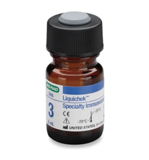 Bio-Rad Liquichek Specialty Immunoassay Control Level 3, 6 x 5 mL - Liquichek Spclty Immun Ctrl - Image 1