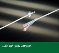 Bard Lubri-Sil 2-Way Foley Catheter, Standard Round Tip, Silicone/Hydrogel Coated, 10 Fr, 3 cc Balloon - Catheter Foley - Image 1