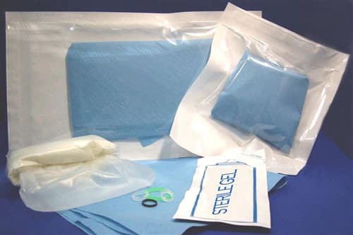 Sheathing Technologies Sterile Probe Cover Kit, 3" Flat, 30/Case - Probe Cover Kit Sterile 3"Flat - Image 1