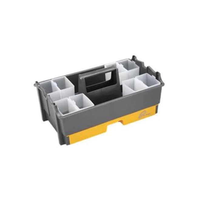 Marketlab Phlebotomy Tray, Plastic, Gray, 14 x 9 x 6 in, Empty - Tray Phlebotomy Plastic Gray - Image 1