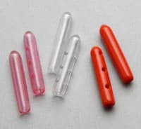 Aspen Surgical Instrument Guard Vented Tip Protector, Red, 3.2 x 25.4 mm, Disposable, 100/Bag thumbnail 2