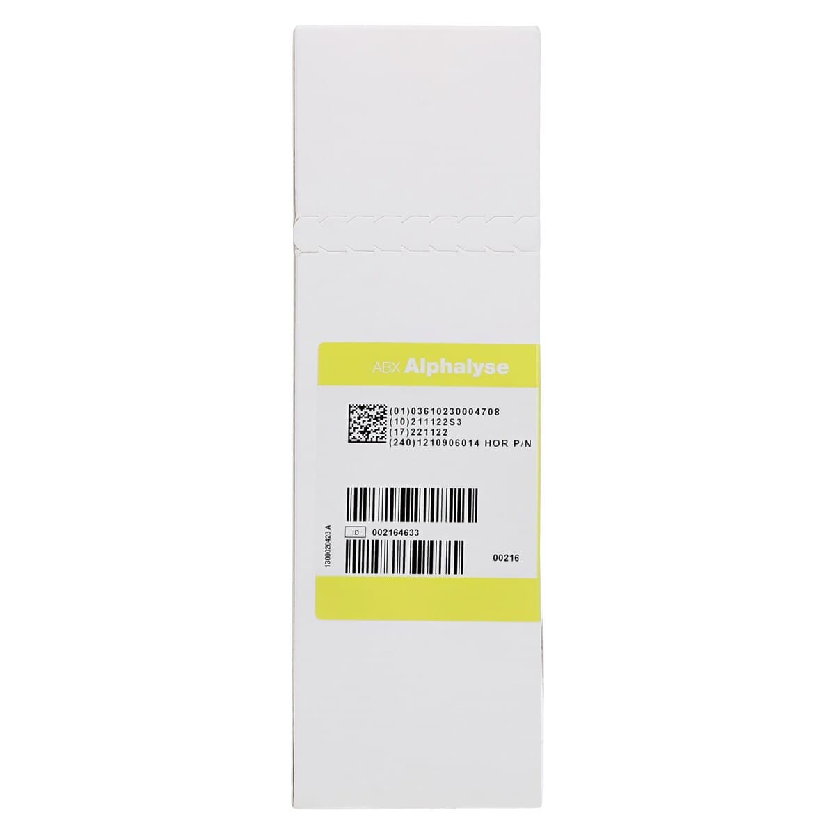 Horiba Medical ABX Alphalyse 360 Reagent, 360mL Bottle, for ABX/Micros 60 & Micros CRP 200 thumbnail 2