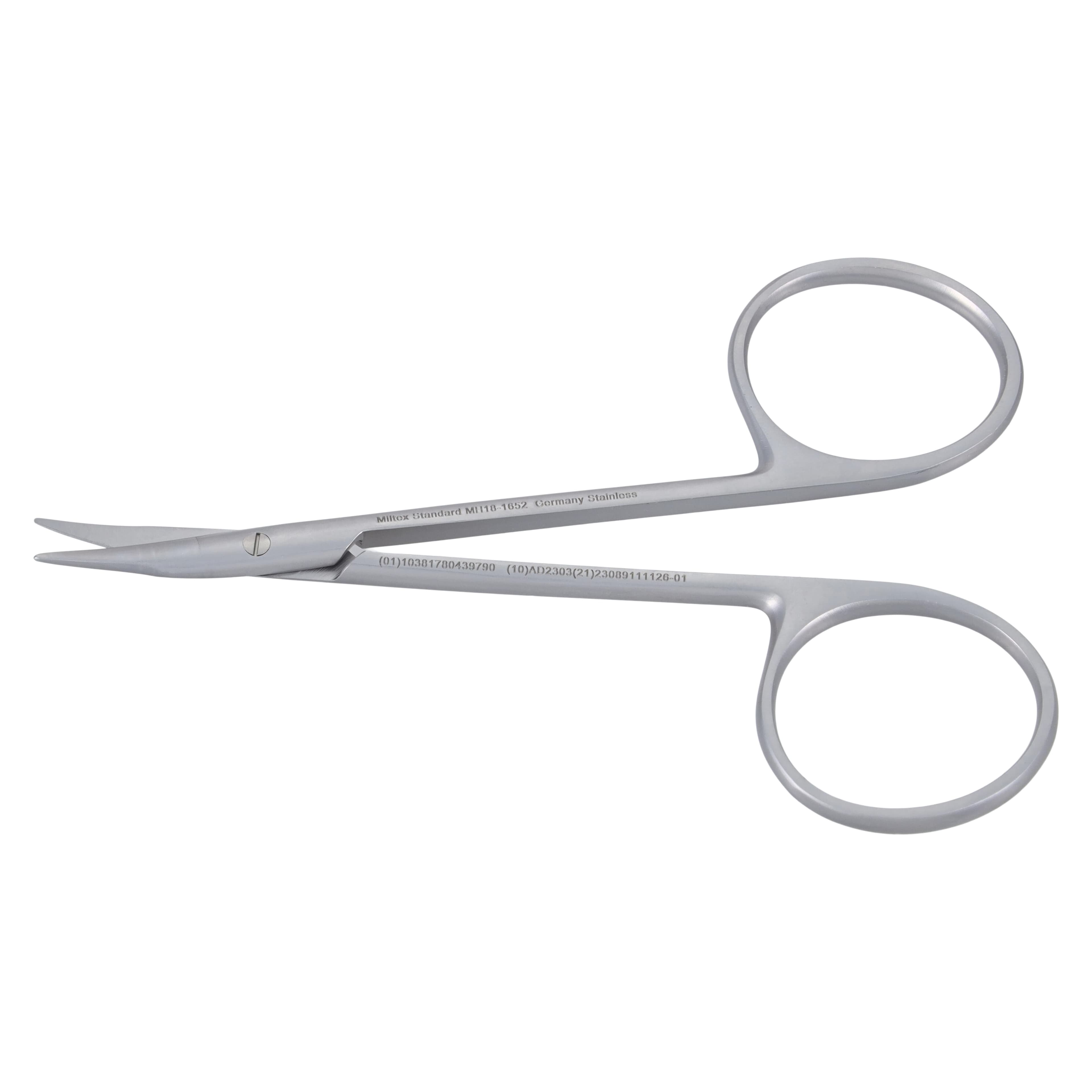 Meister-Hand Gradle Suture Scissors, Slight Curve, 3-3/4" (3.75"), Stainless Steel thumbnail 2