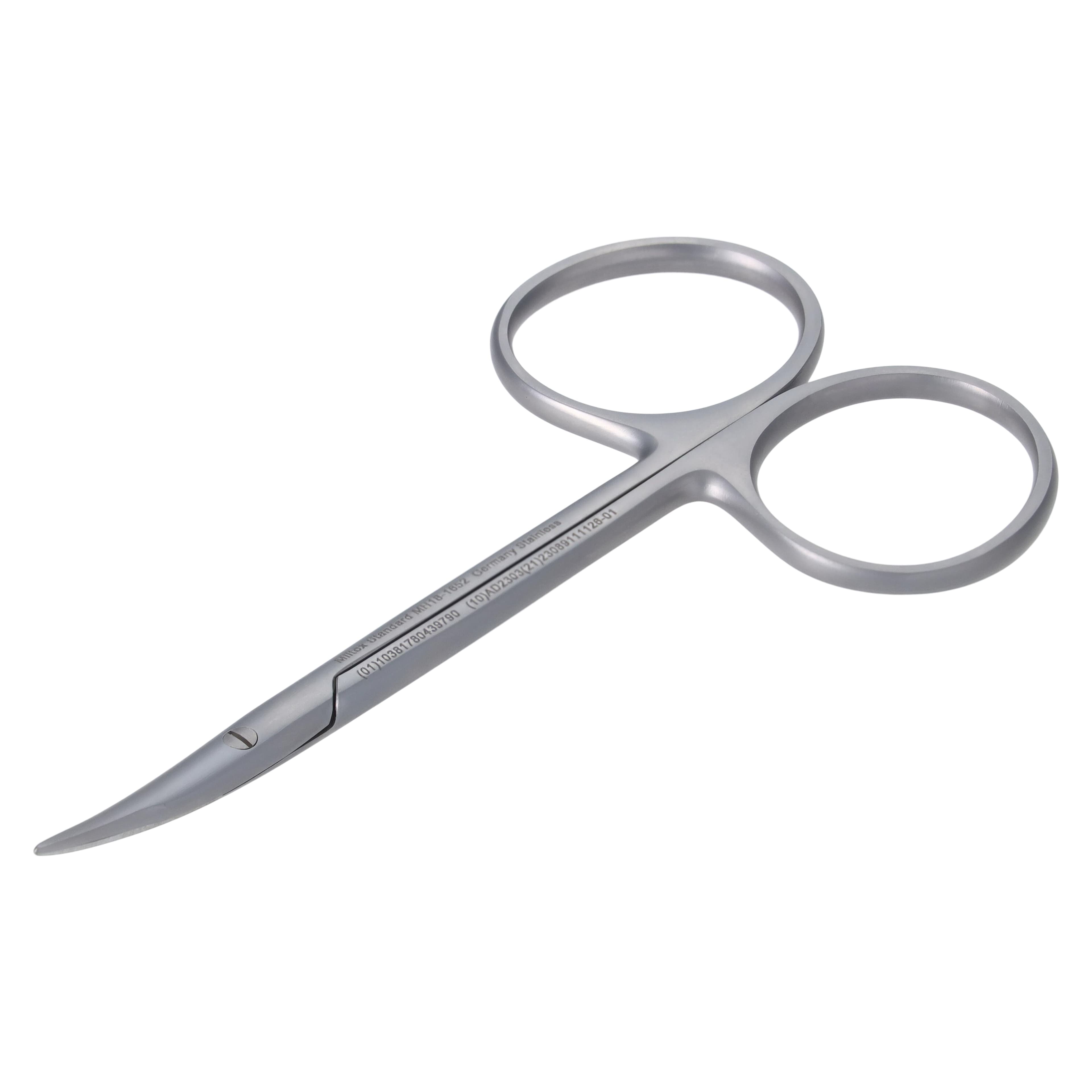 Meister-Hand Gradle Suture Scissors, Slight Curve, 3-3/4" (3.75"), Stainless Steel thumbnail 4