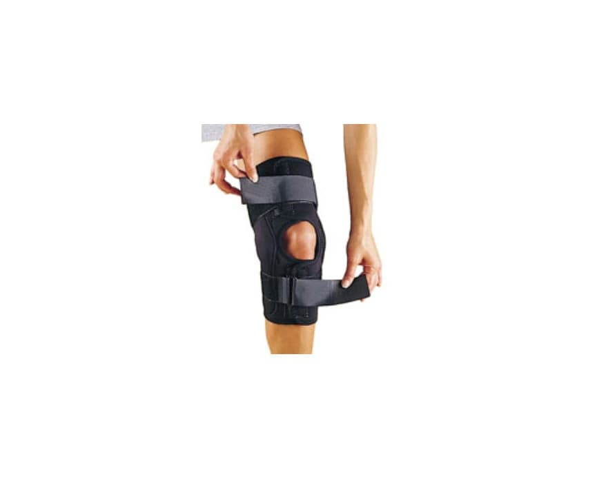 Hely & Weber Knapp Knee Orthosis Brace, Neoprene, Adult 2X-Large (20-22"), Black, 12" - Brace Knapp Knee Black 12" - Image 1