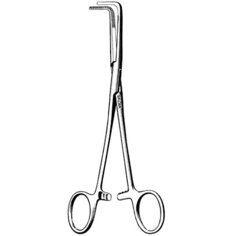 Sklar Instruments Mixter Hemostatic Forcep, Right Angle, 5-1/2" - Forcep Mixter Right Angle - Image 1