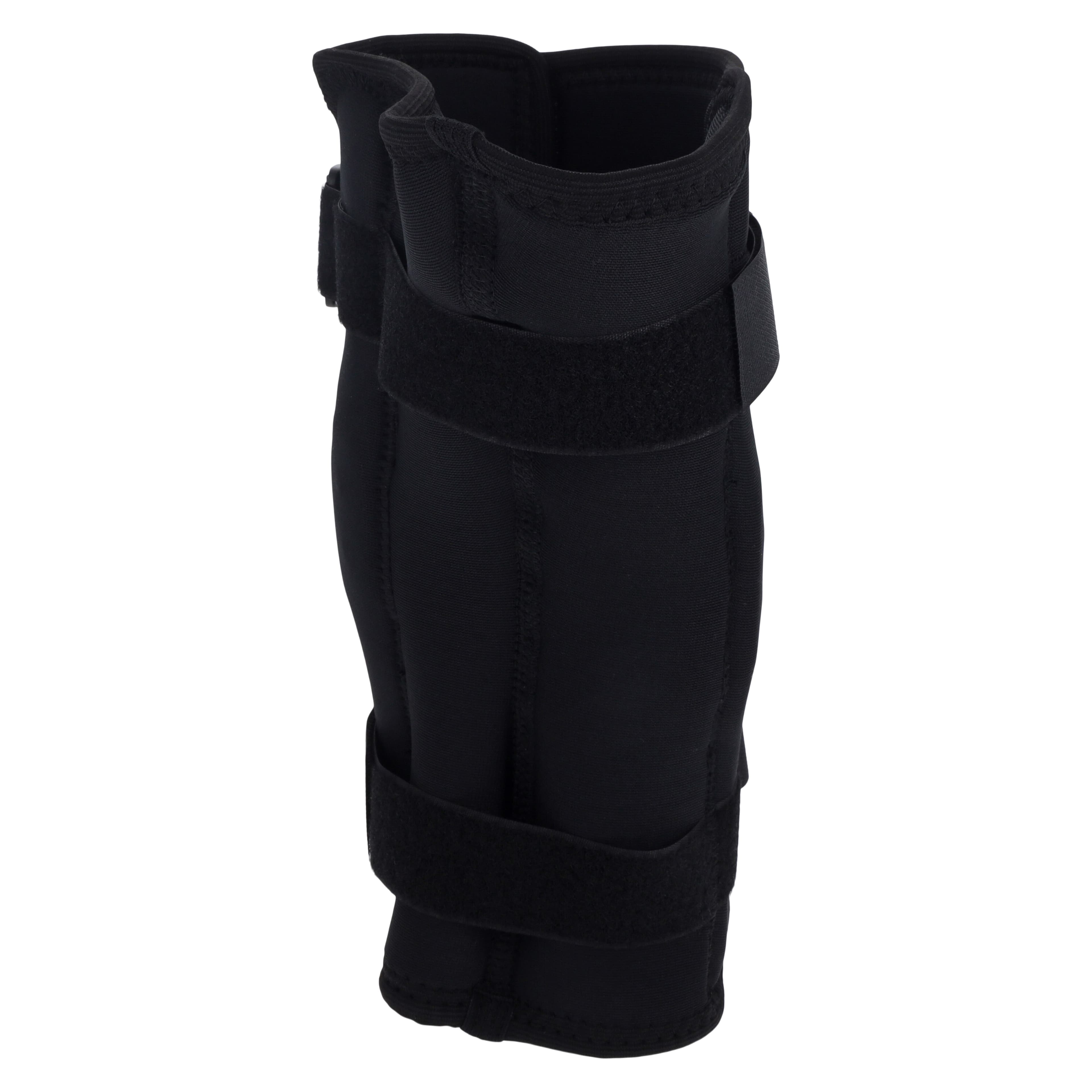 DJO Economy Wraparound Knee Brace, Drytex, Black, Large (21-23.5") thumbnail 5