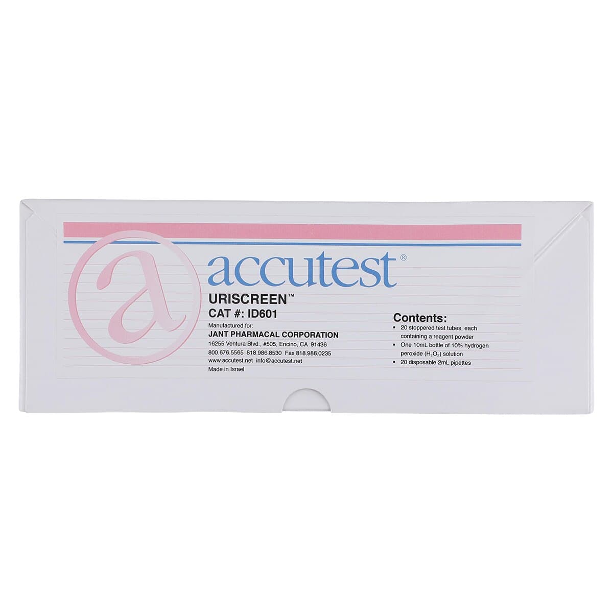 Accutest Uriscreen UTI Test Strips, 20 Count, 20/Box thumbnail 4