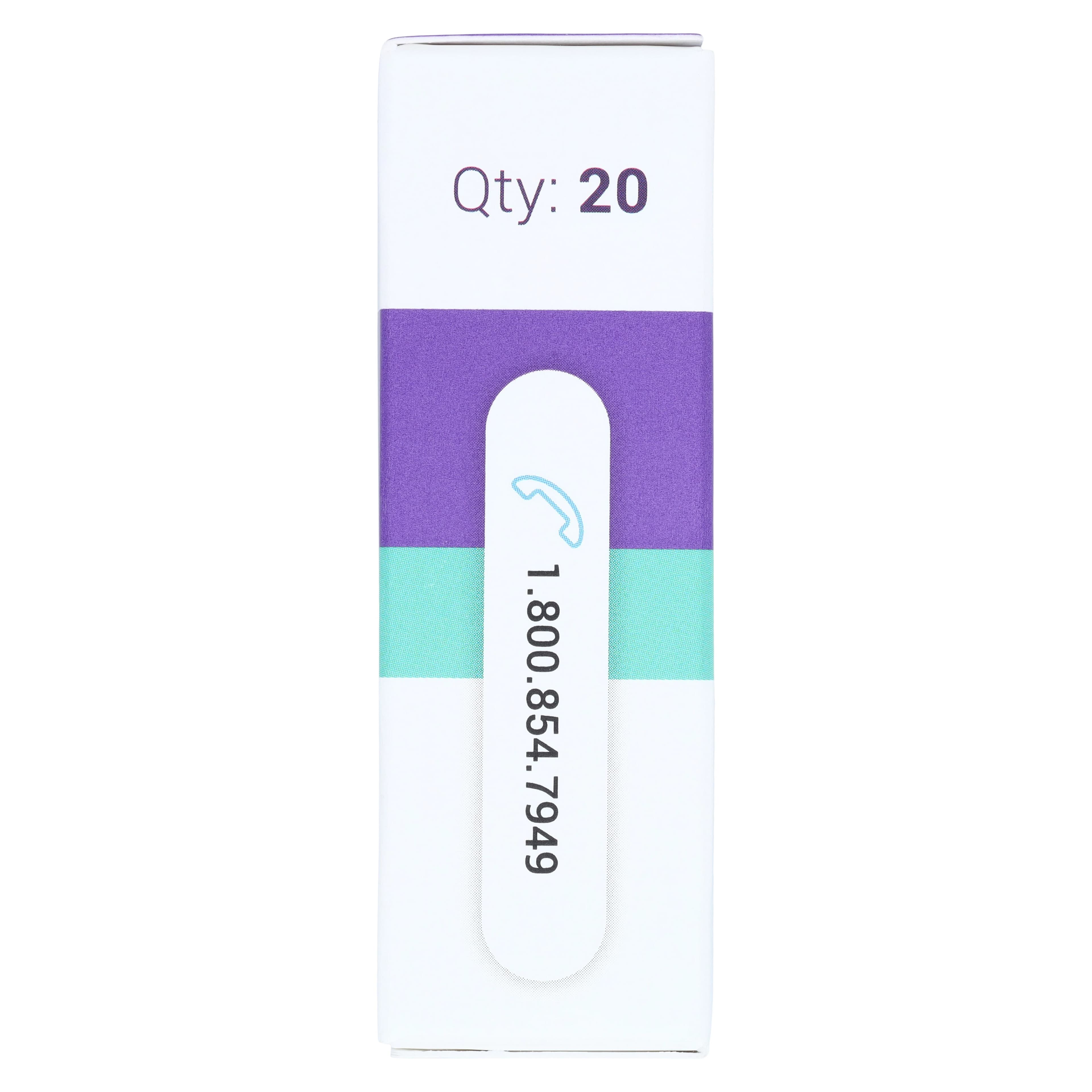 Denovo Preformed Tofflemire Matrix Bands, 0.0015" Thick, Size 10, Adult, 1/4" Width, 20/Pkg, 170-410 thumbnail 5