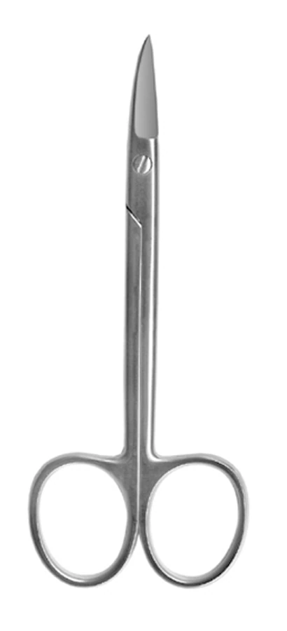 A. Titan Instruments Crown and Bridge Scissor, 4.5" Straight, Stainless Steel, 01KEZKNM7EG8HD1B3VXP9B1RDD - Crown and Bridge Scissor - Image 1