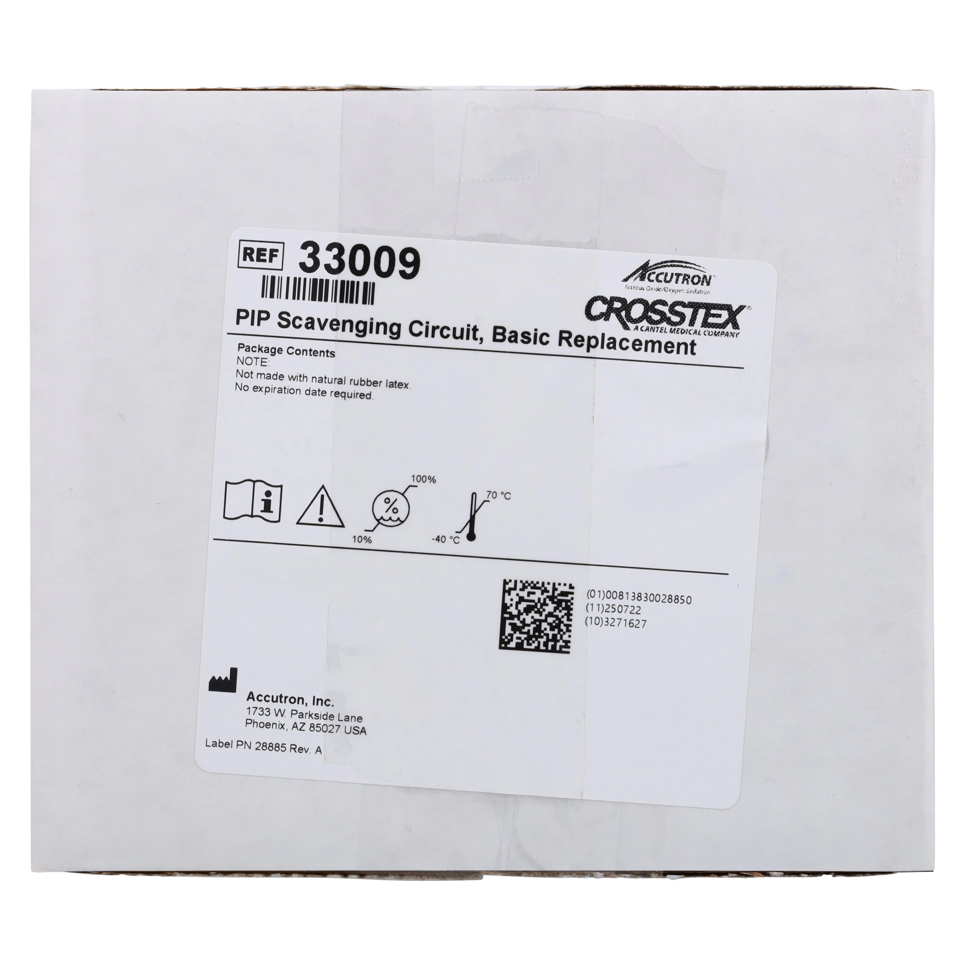 Accutron PIP+™ Sterilizable Scavenging Circuit Component, Basic Replacement, 33009, 1/Pkg thumbnail 4