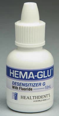 Hema-Glu Desensitizer G with Fluoride, 10ml Bottle - Hema-Glu Desensitizer G - With Fluoride - Image 1