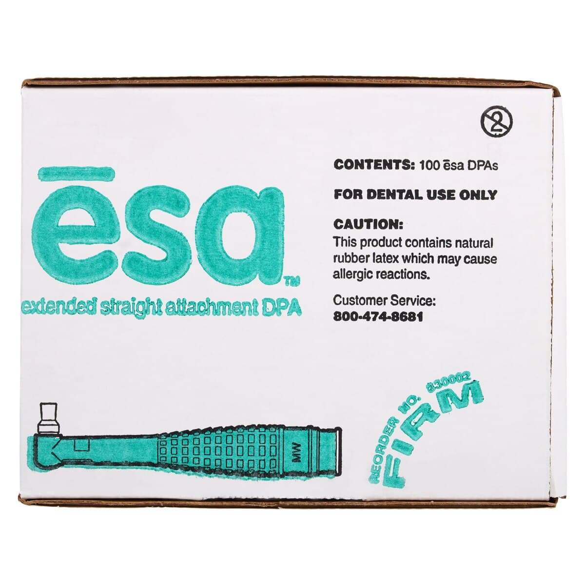 esa Disposable Prophy Angle, Midwest, Firm Cup, 100/Box, 3300025 thumbnail 4