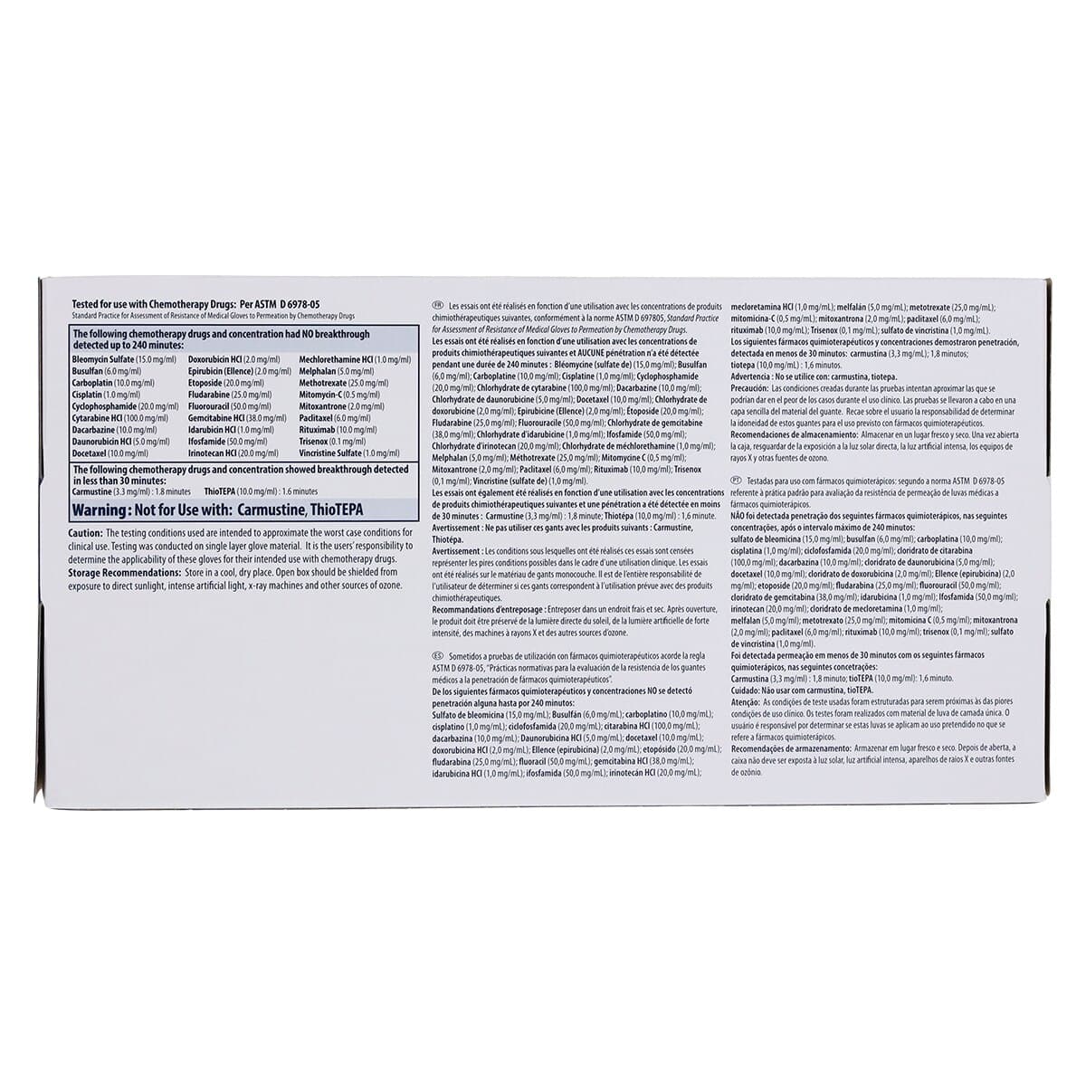 O & M Halyard Purple NITRILE Exam Gloves, Powder Free, Non-Sterile, Medium, Textured, 10/Case thumbnail 8