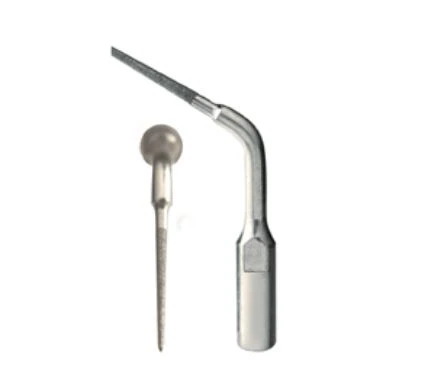 Vista Apex Piezo Ultrasonic Endo Tip, Diamond-Coated, GE20D, 20mm, Acteon Thread Style, #401301 - Ultrasonic Endo Tip Diamond Coat GE20D Universal/Acteon - Image 1