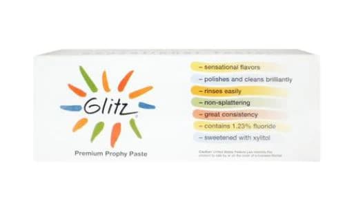 Glitz Prophy Paste Coarse, Creamy Marshmallow, Gluten Free, Unit Dose Cups, 200/Bx - Glitz Prophy Paste Coarse - Image 1