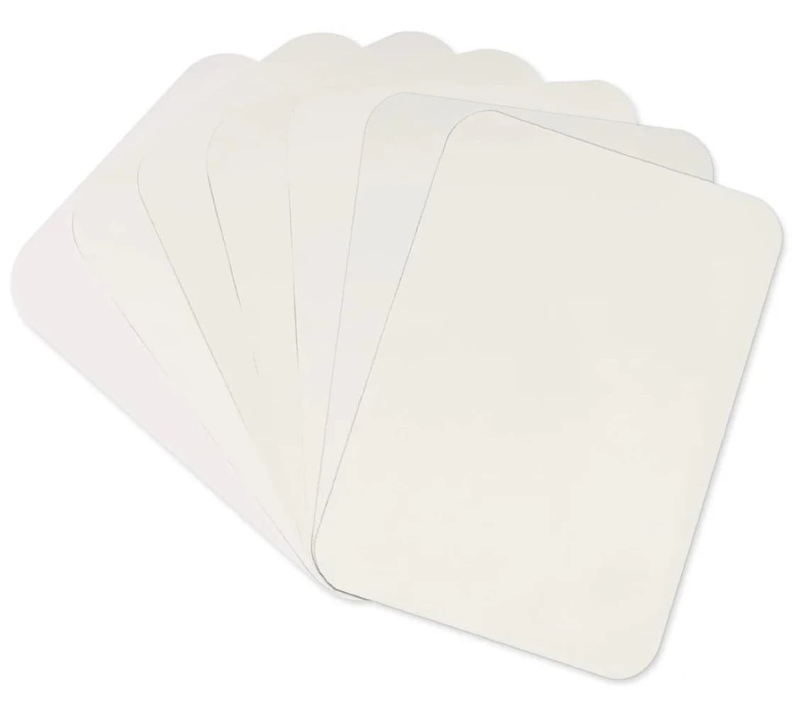 Crosstex Bracket Tray Covers, Size A, White, 9.5" x 12.25", 1000/Box, FAWH - Paper Tray Cover Liners, Size A White 1000/Cs - Image 1