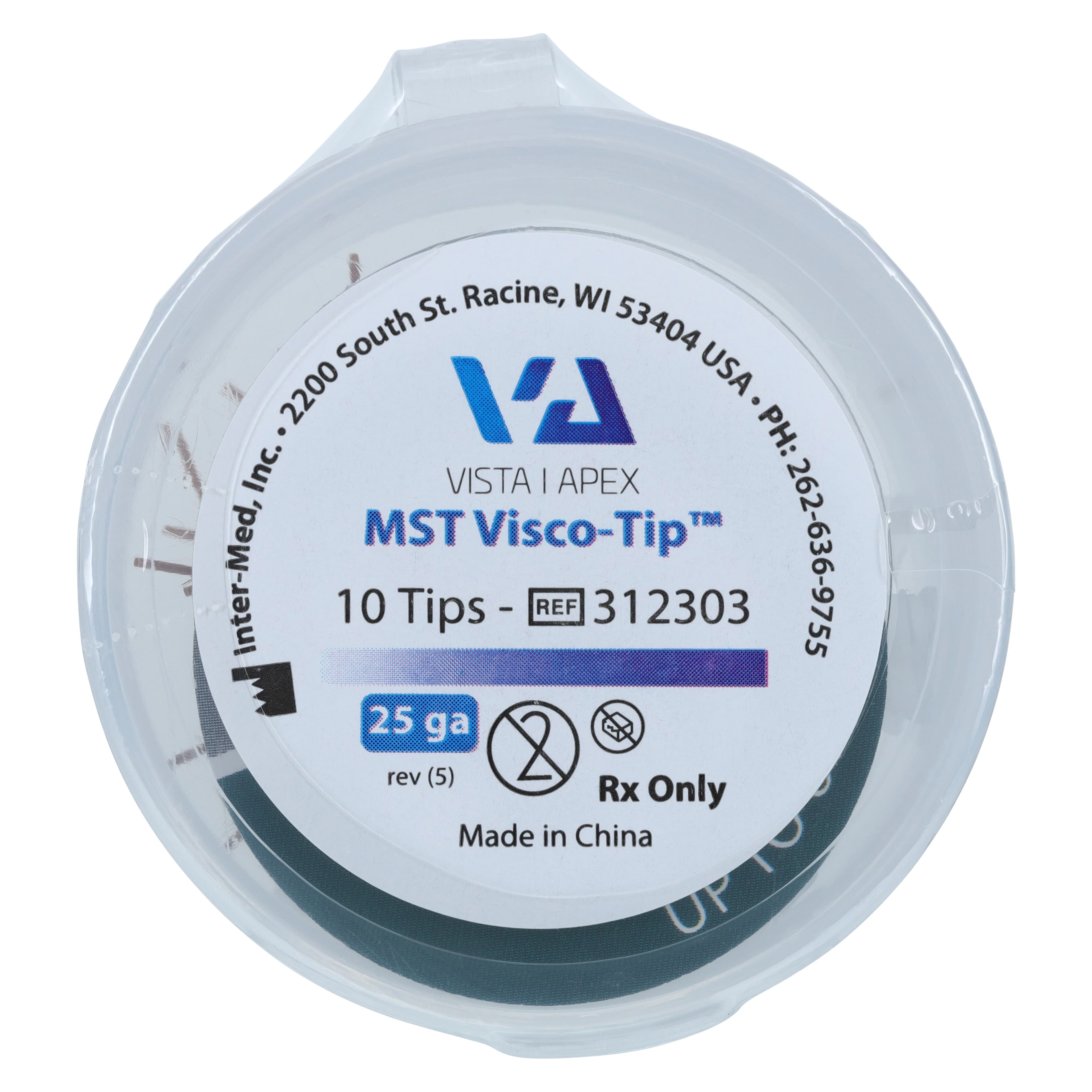 Vista-Cal 35% Calcium Hydroxide Aqueous Solution, 1.2 mL Pre-Filled Syringes, Standard Kit (4 Syringes + 10 Visco-Tips), 502600 thumbnail 6