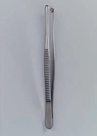 A. Titan Instruments 6" Russian Tissue Forceps, German Stainless Steel, Each, 01KEZKNKQ5RGZ6K2AVNFK4MGC4 - 6" Russian Tissue Forceps - Image 1