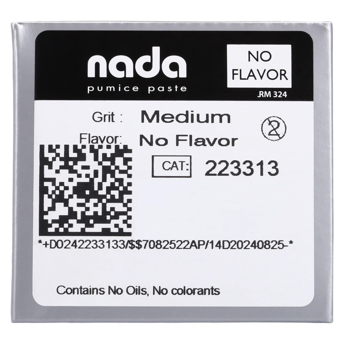 Nada Pumice Paste Cups, Medium Grit, Unflavored, Fluoride-Free, 200/Pk, 223313 thumbnail 6