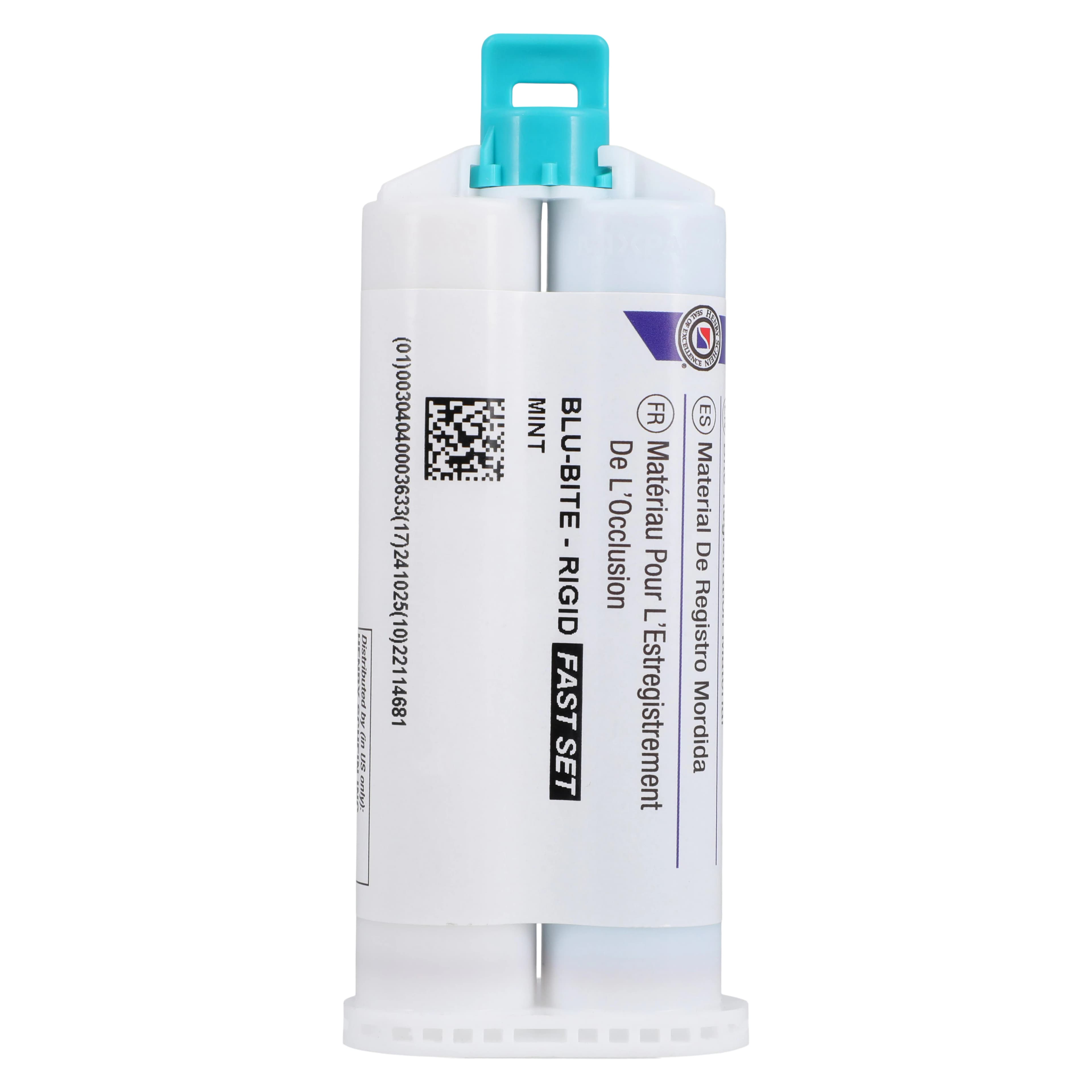 Blu-Bite HP Rigid Fast Set Bite Registration Material, Vinyl Polysiloxane, Mint, 2/Box thumbnail 6