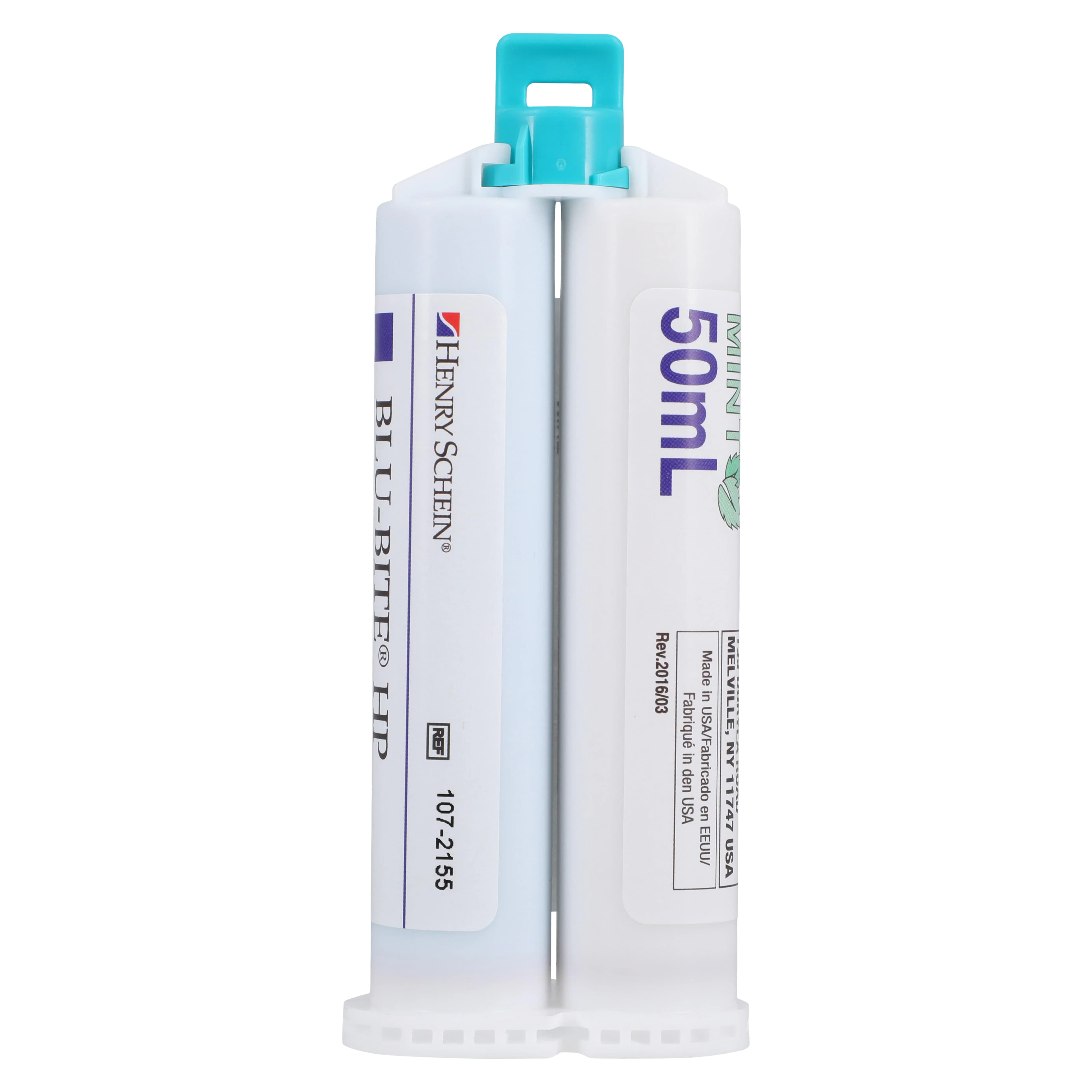 Blu-Bite HP Rigid Fast Set Bite Registration Material, Vinyl Polysiloxane, Mint, 2/Box thumbnail 8