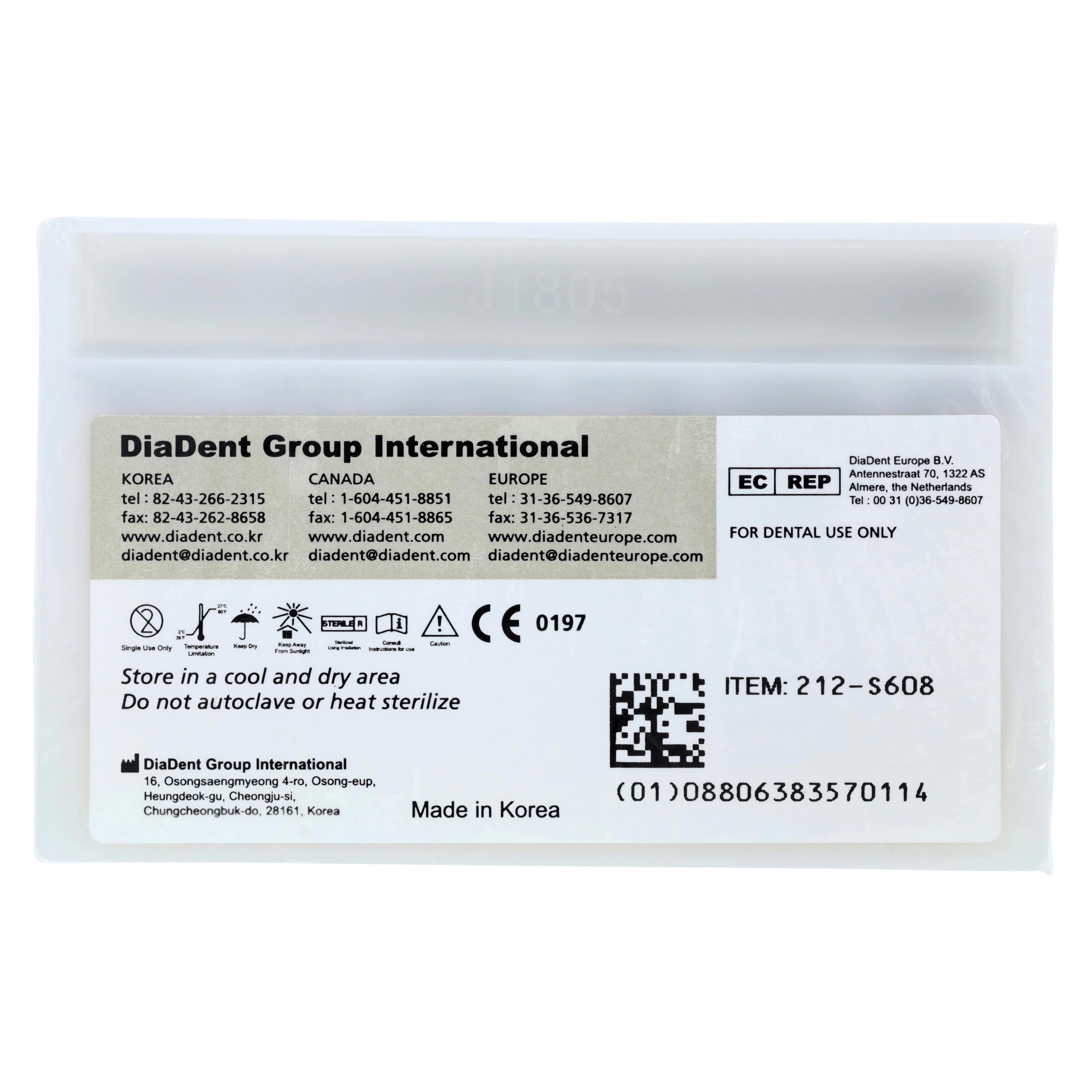 DiaDent Dia-ISOGT Absorbent Paper Points, Tapered .06, Size #40, Black, 100/Box thumbnail 2