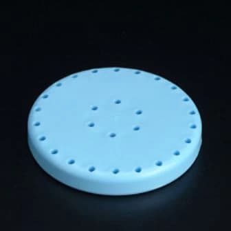 Plasdent Magnetic Bur Block, 28-Hole, Large Round, Blue, 1/Pk, 400BL-2 - Magnetic Bur Block, 28-Hole, Large Round, Blue, 1/Pk, 400BL-2 - Image 1
