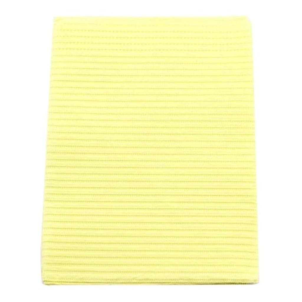 Crosstex Professional Regular 3-Ply Tissue Patient Bibs, 13" x 19", Yellow, 500/Case, WTXYE - Bib 3 Ply Paper 13x19 500/Cs Yellow, WTXYE - Image 1